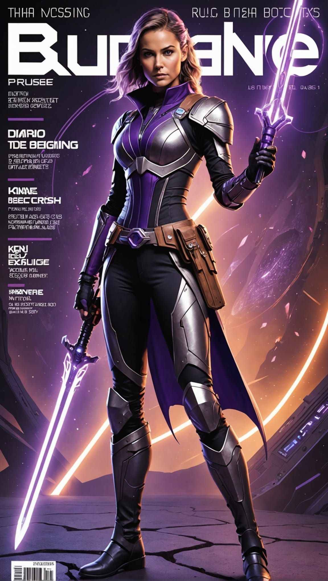 Budane Magazine with Feature Story on Diaro TDE Beigning, He...