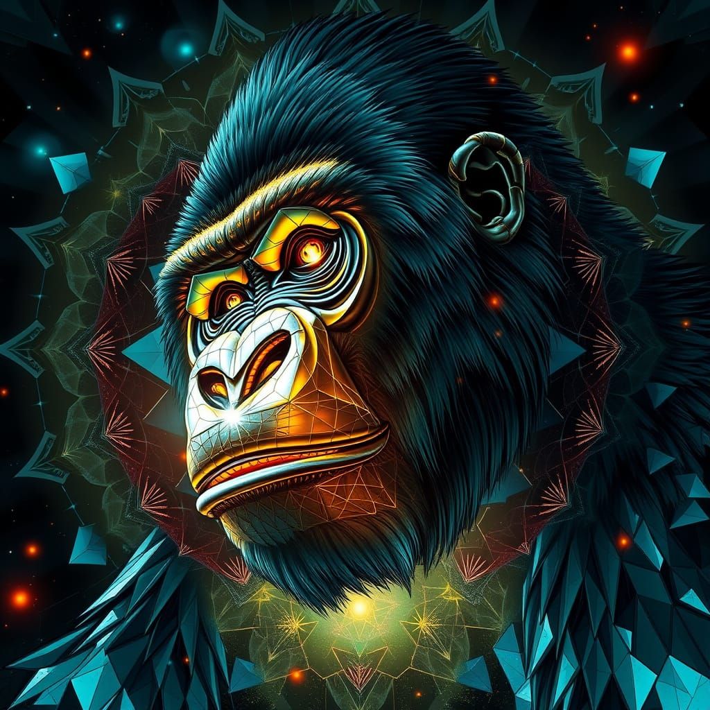 Abstract Gorilla