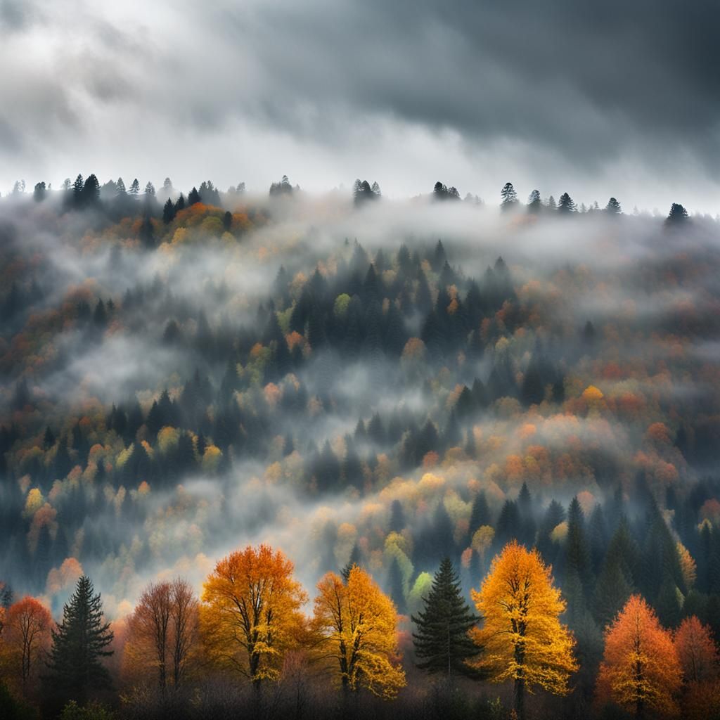 Dramatic Autumn Landscape Photography in 4K