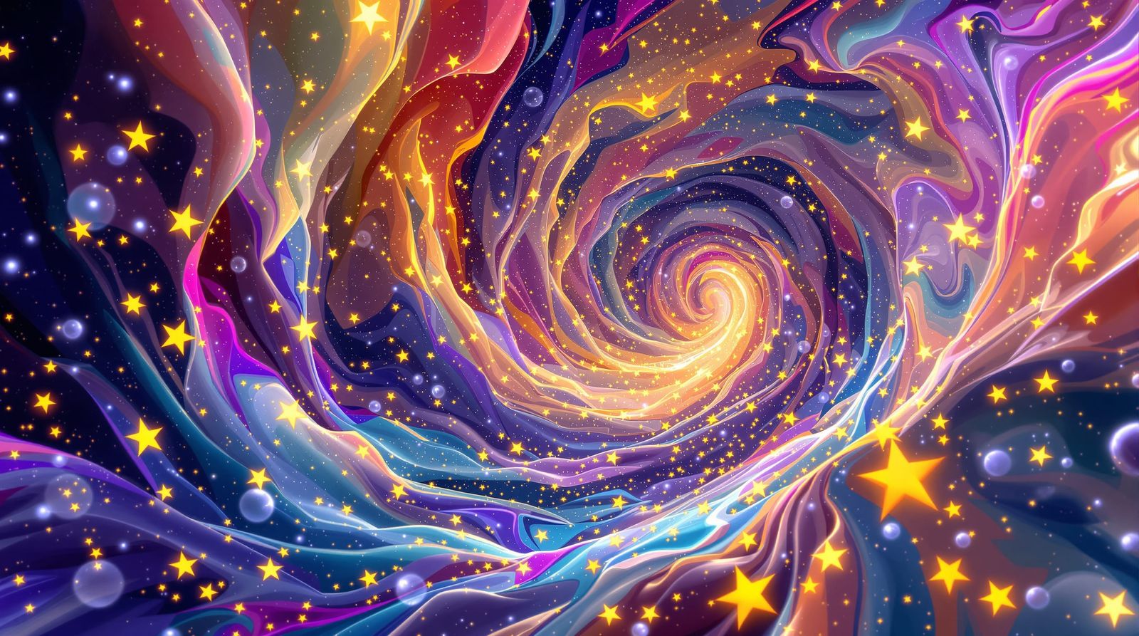 Cosmic Dream: Star Creation in 3D Vortex Maelstrom