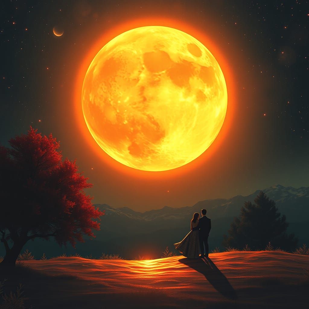 Ethereal Celestial Lovers in Midsummer Night's Dream