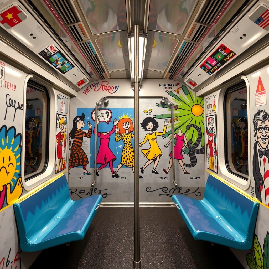 Cult artists: Keith Haring and Andy Warhol