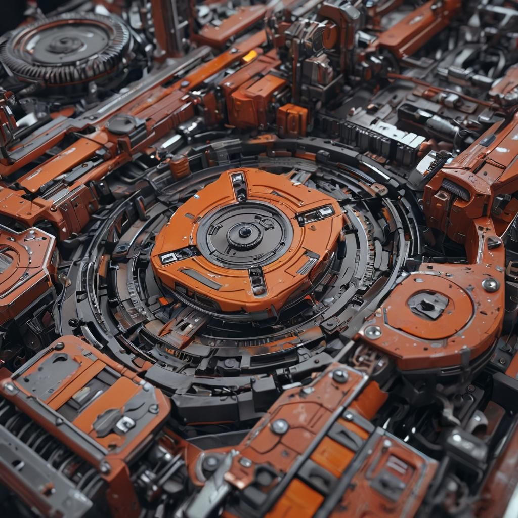 Epic Sci-Fi Abstract Art in Unreal Engine