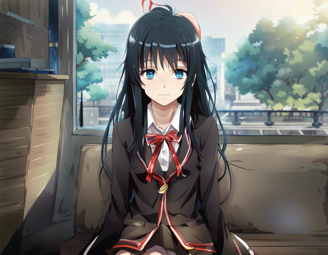 Yukinoshita Yukino in High School Uniform