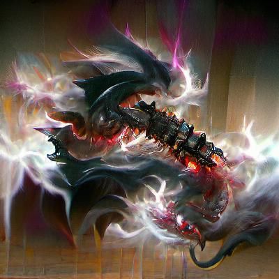 Sinister Divine Dragon Cannon by Greg Rutkowski