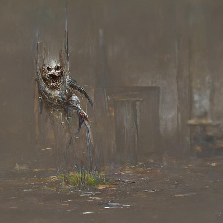 Sinister Photorealistic Landscape by Rutkowski in Unreal Eng...