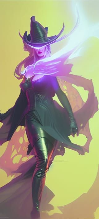 Masquerade Undertaker Concept Art in 8K