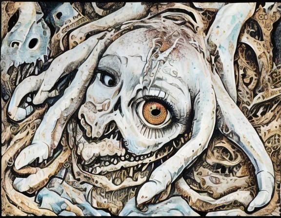 Dramatic Last Supper Scene