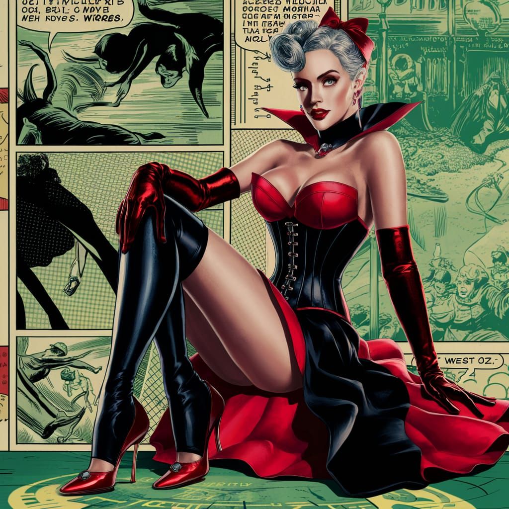 Comic Book Dorothy in Oz