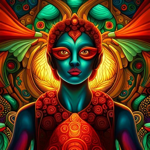 Psychedelic Concept Art: Sympathy for the Devil