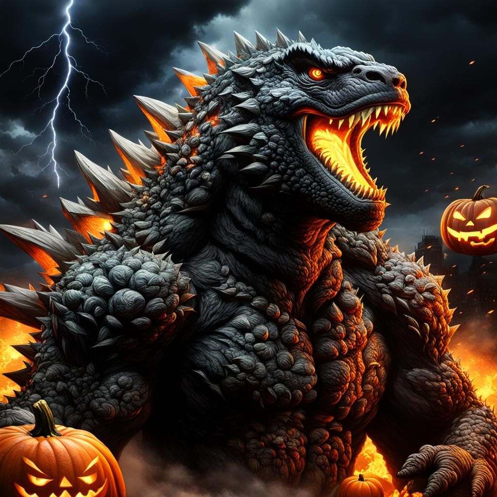 Godzilla halloween speacial