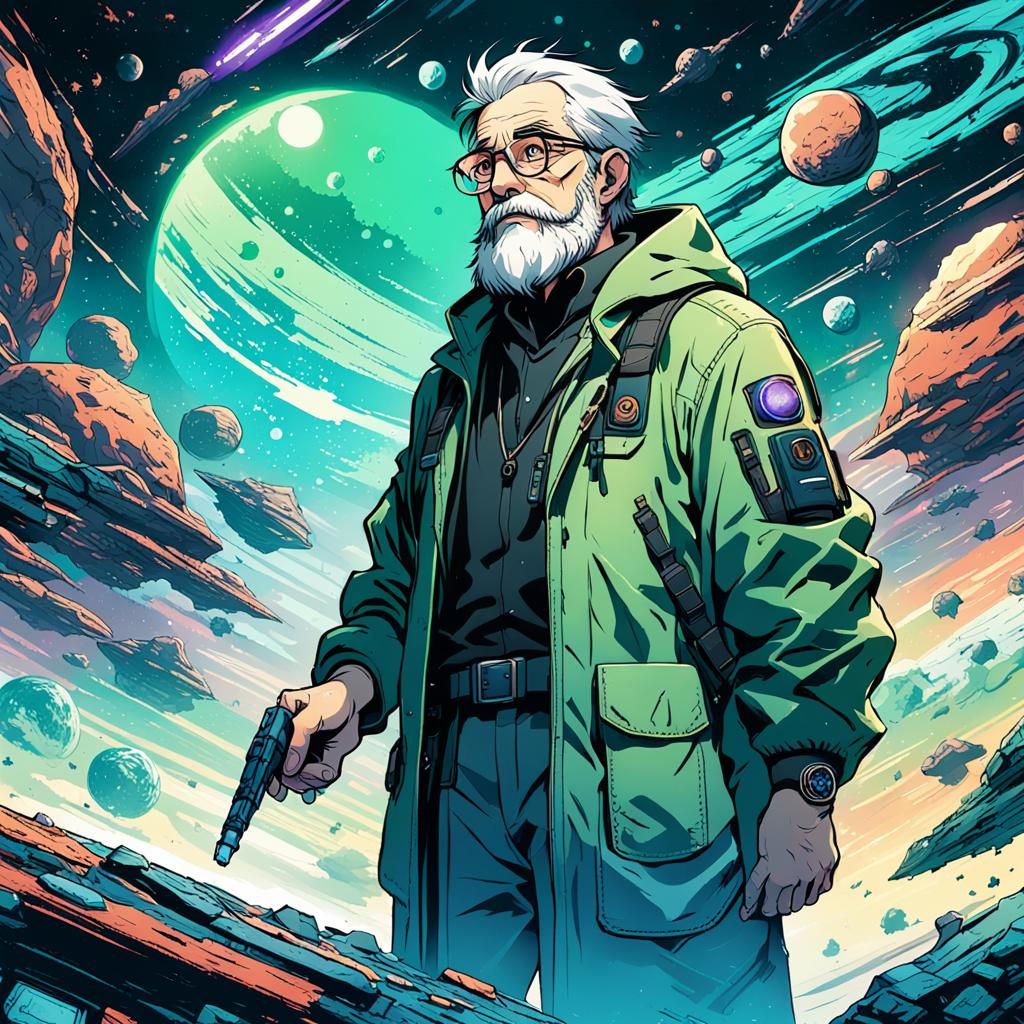 Anime Geologist Observes Alien Planet