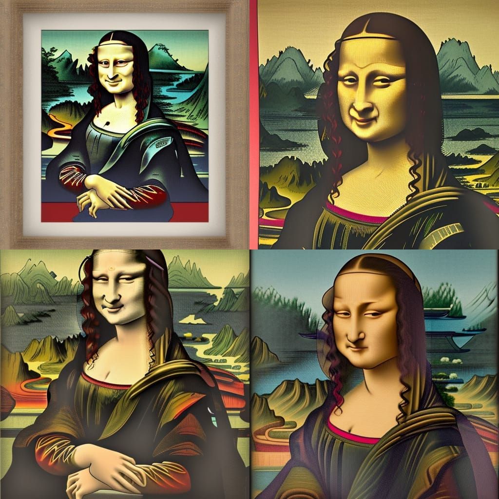Mona Lisa Ukiyo-E