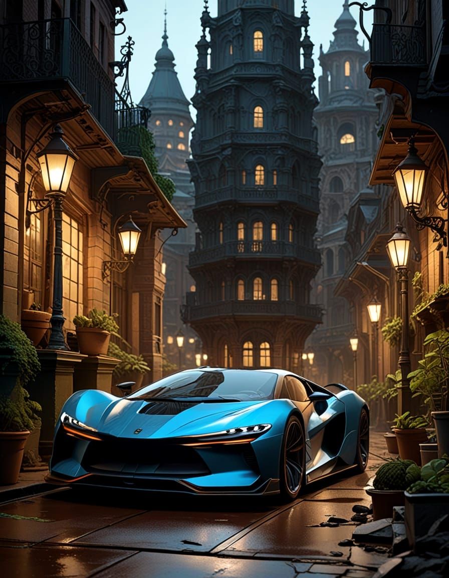 Slick Sports Car