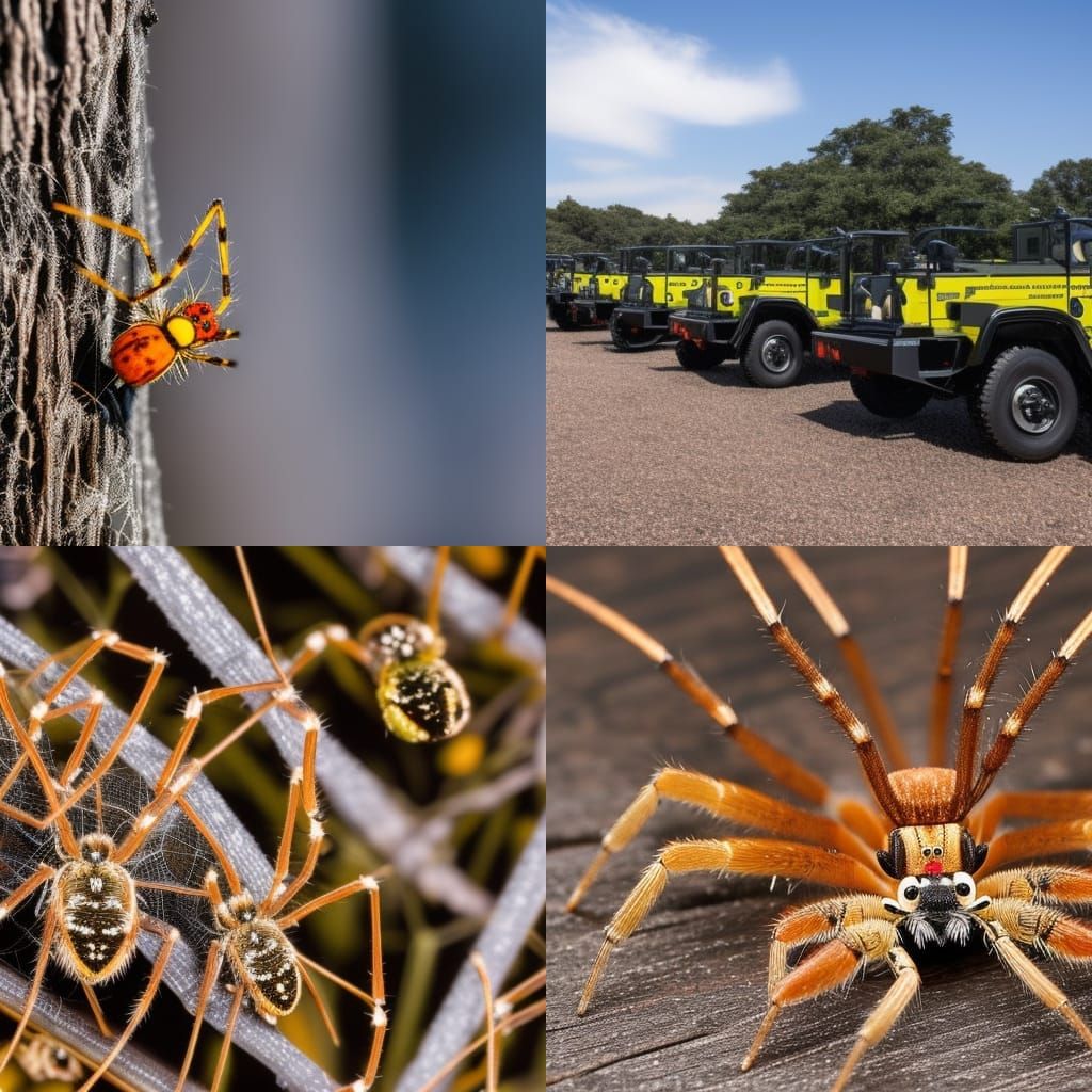 Creepy Spider Infestation