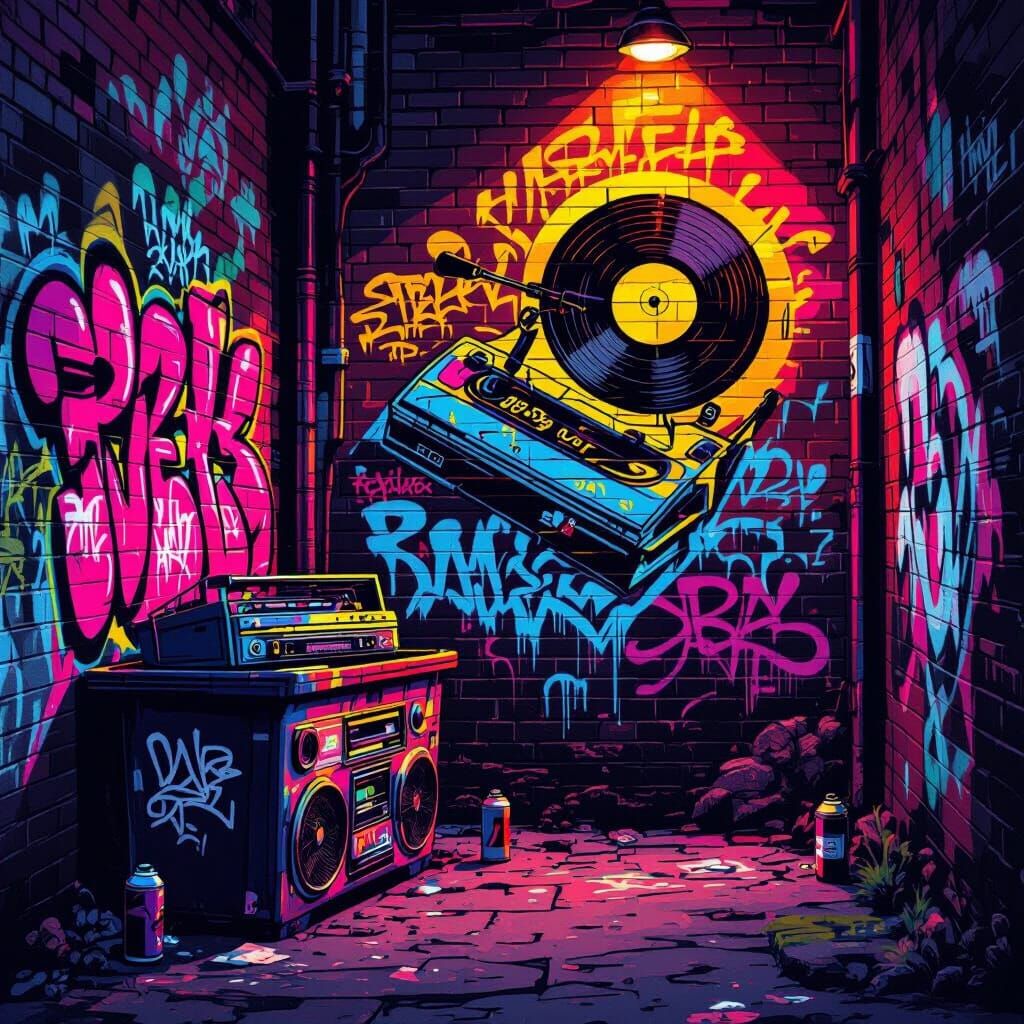 Urban Alleyway: Hip Hop Culture Art