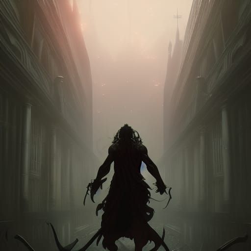 Asmodeus: Demon of Desire in Dark Fantasy Style