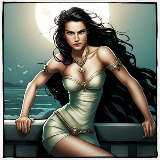 Mystic Siren: Fairy, Vampire, and Mermaid Superhero