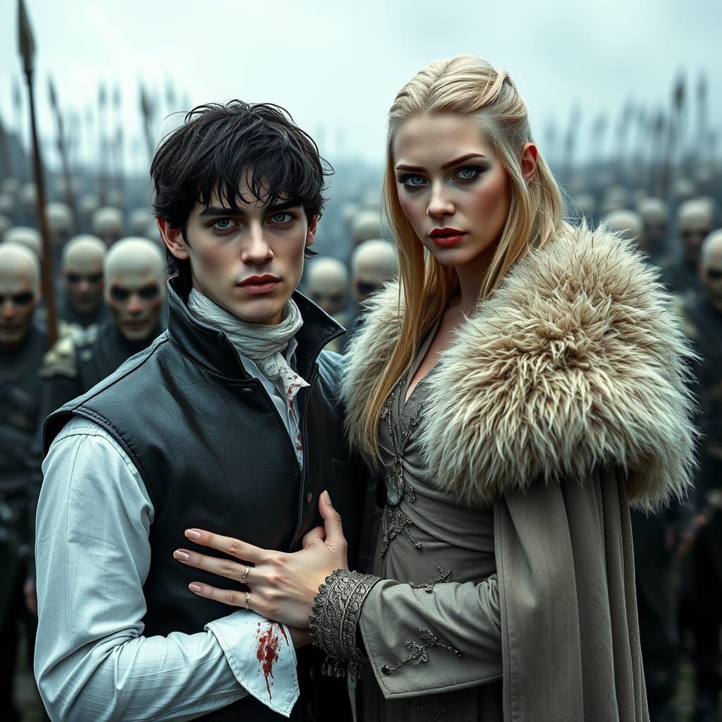 Cursed Noble Couple with Undead Army