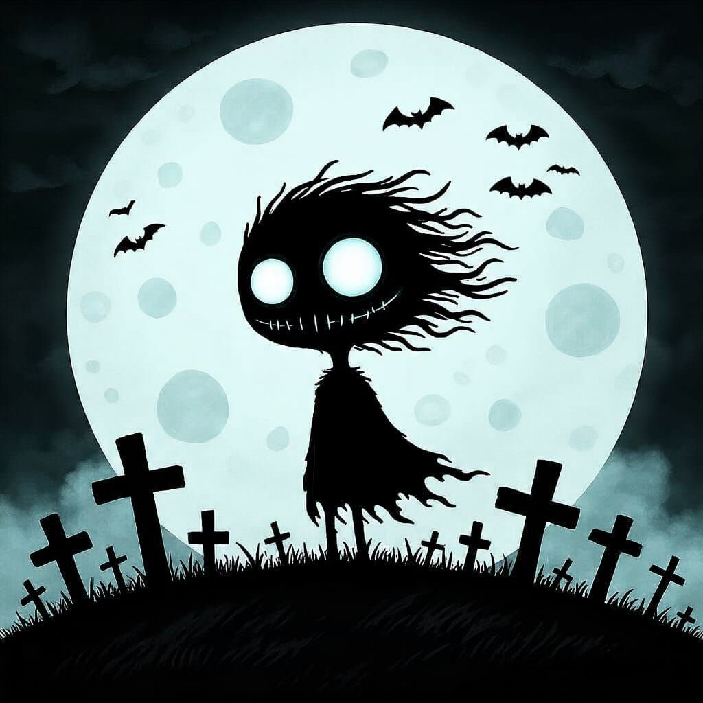 Grimdark Fantasy Landscape in Megan Duncanson Style