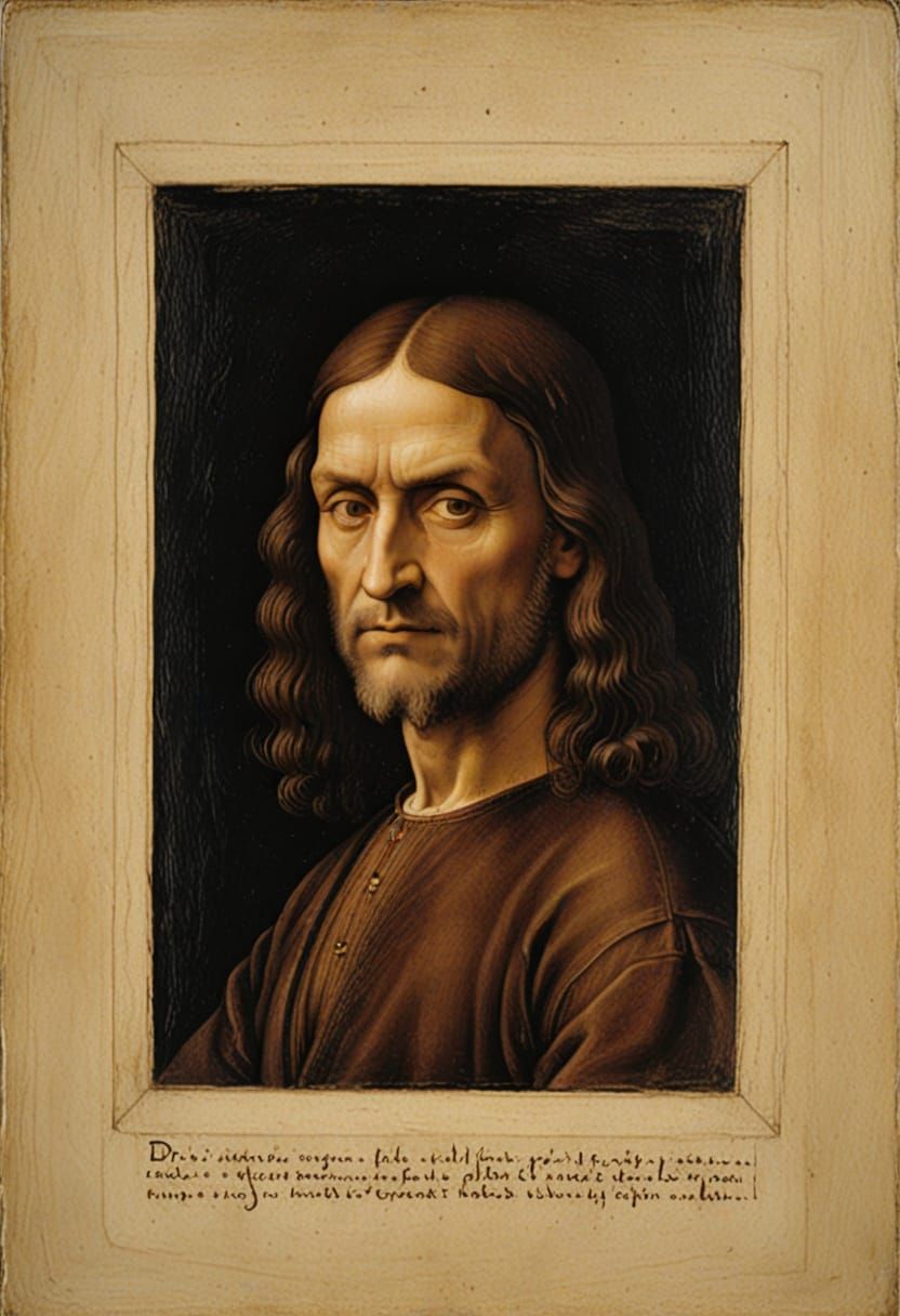 Renaissance Portrait of a Clean Shaven Man