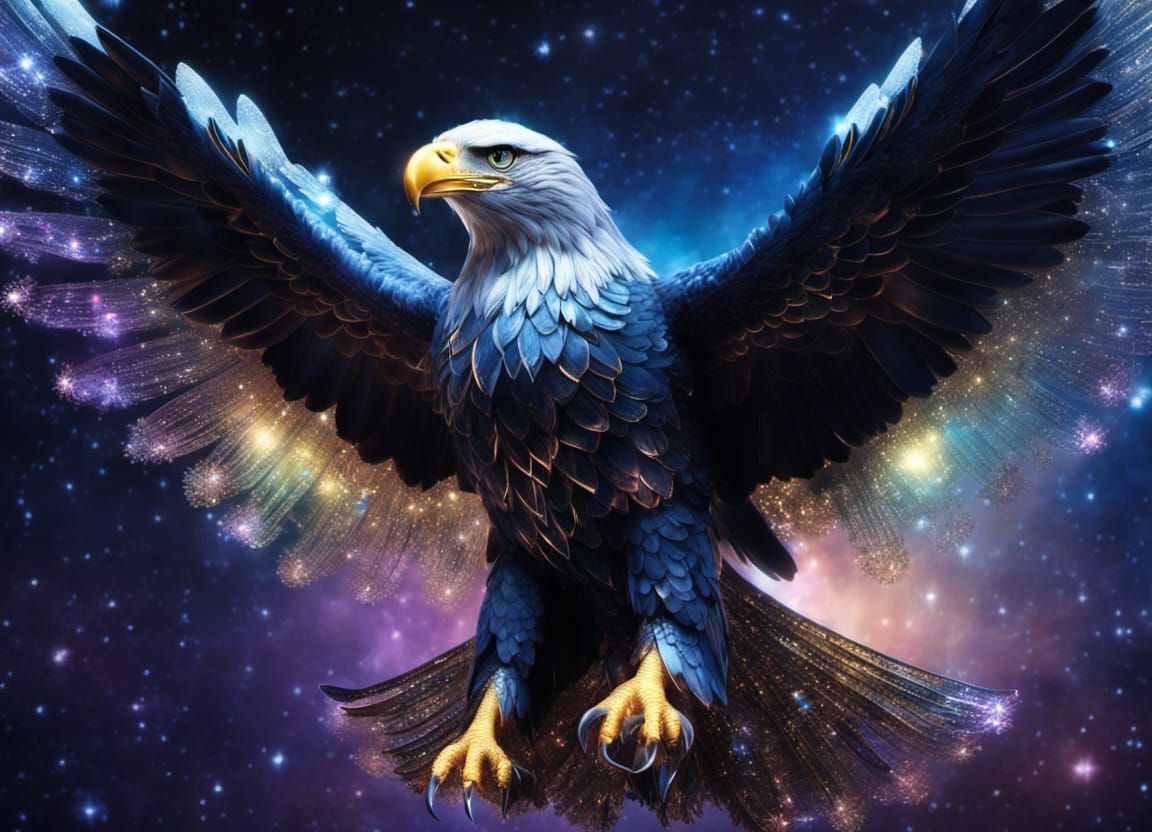 Glitter eagle