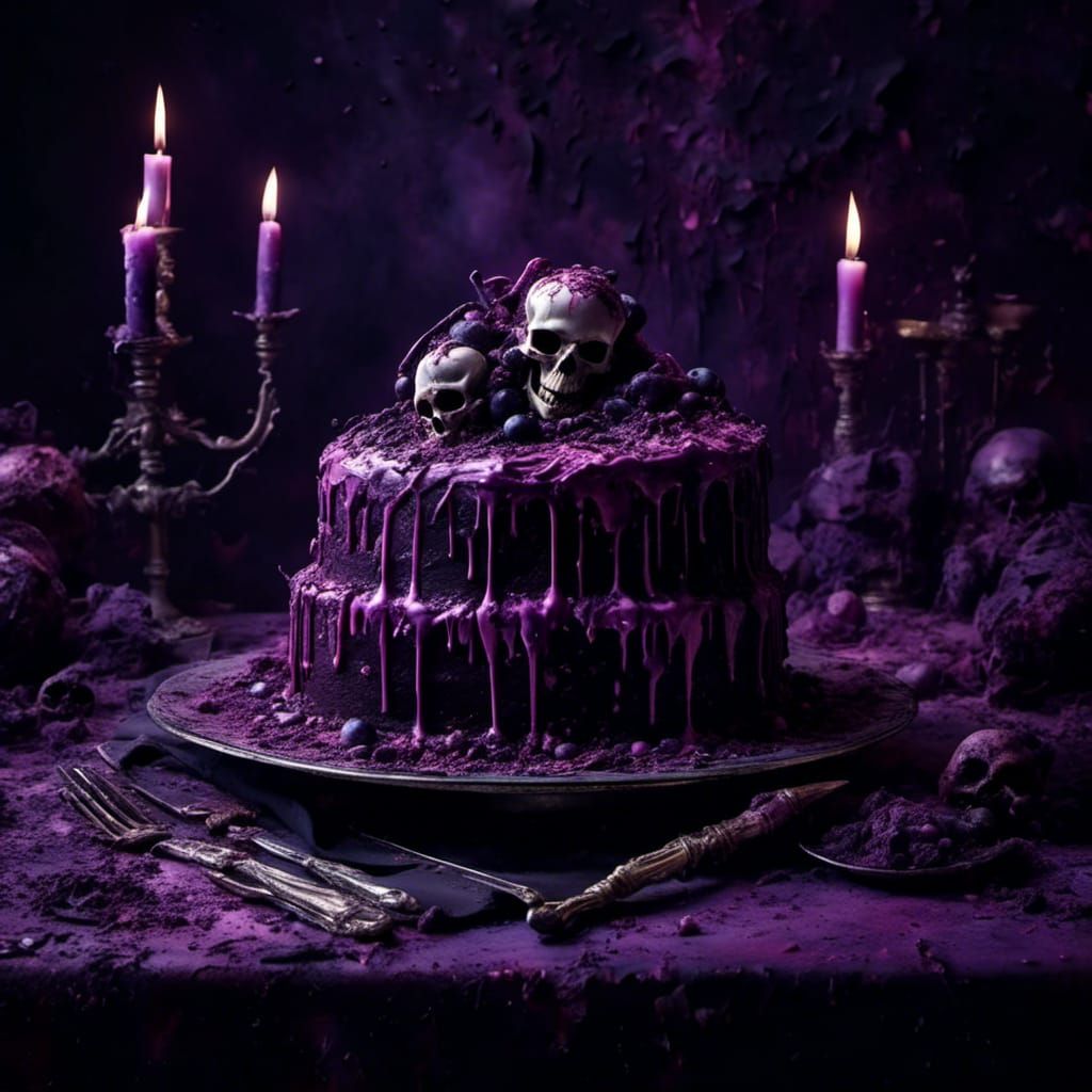 Evil Horror Cake