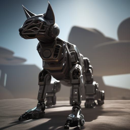 Robot Pet Caracal