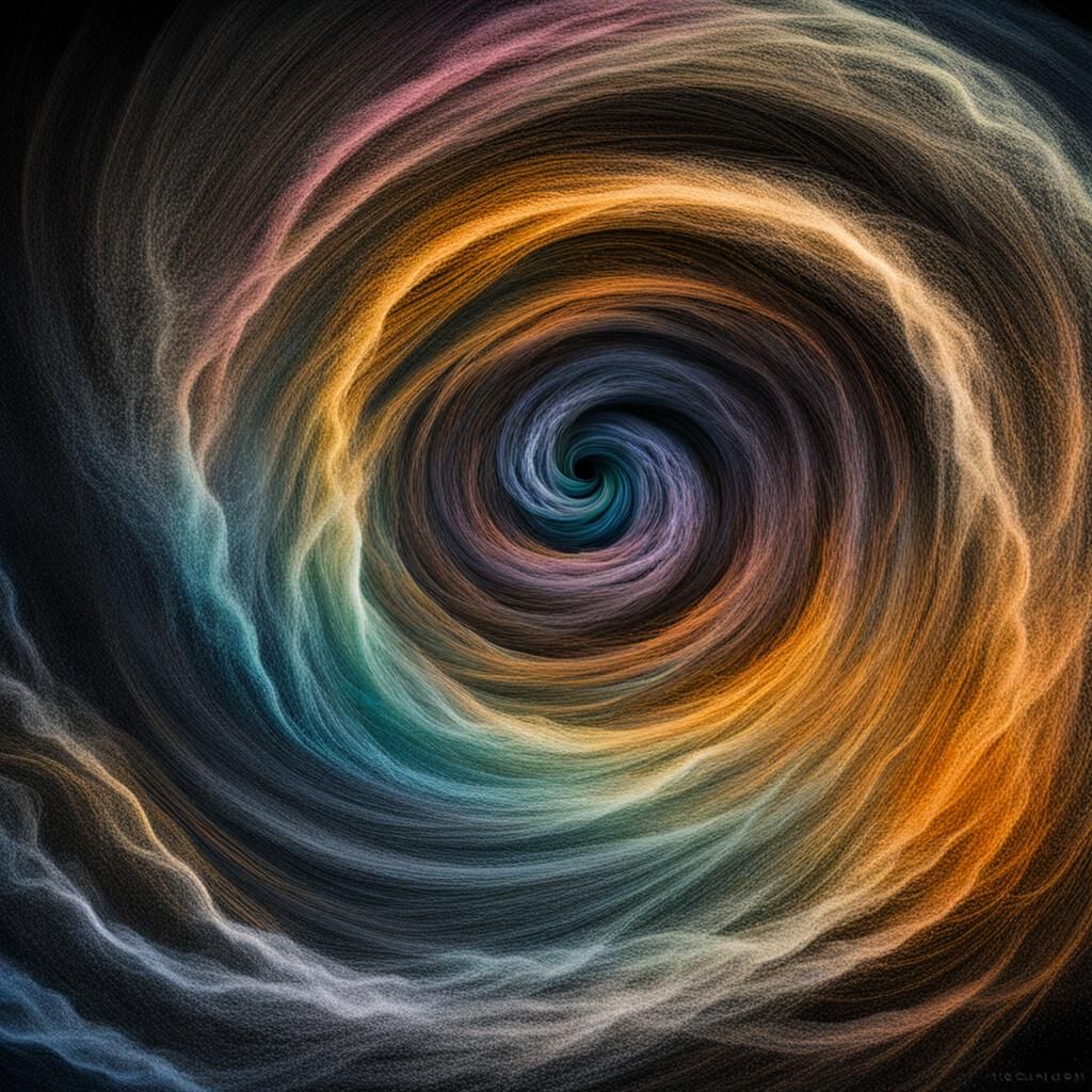Chalk Dust Vortex