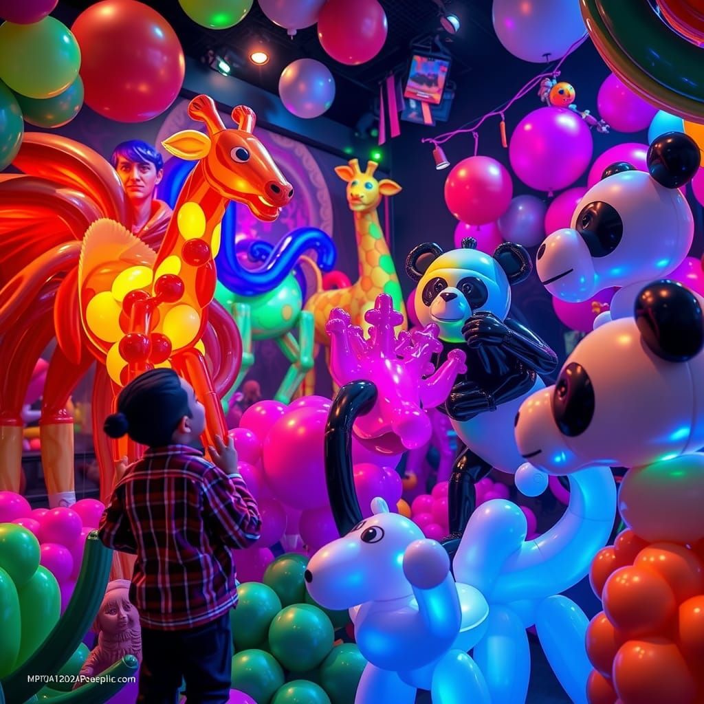 Balloon zoo