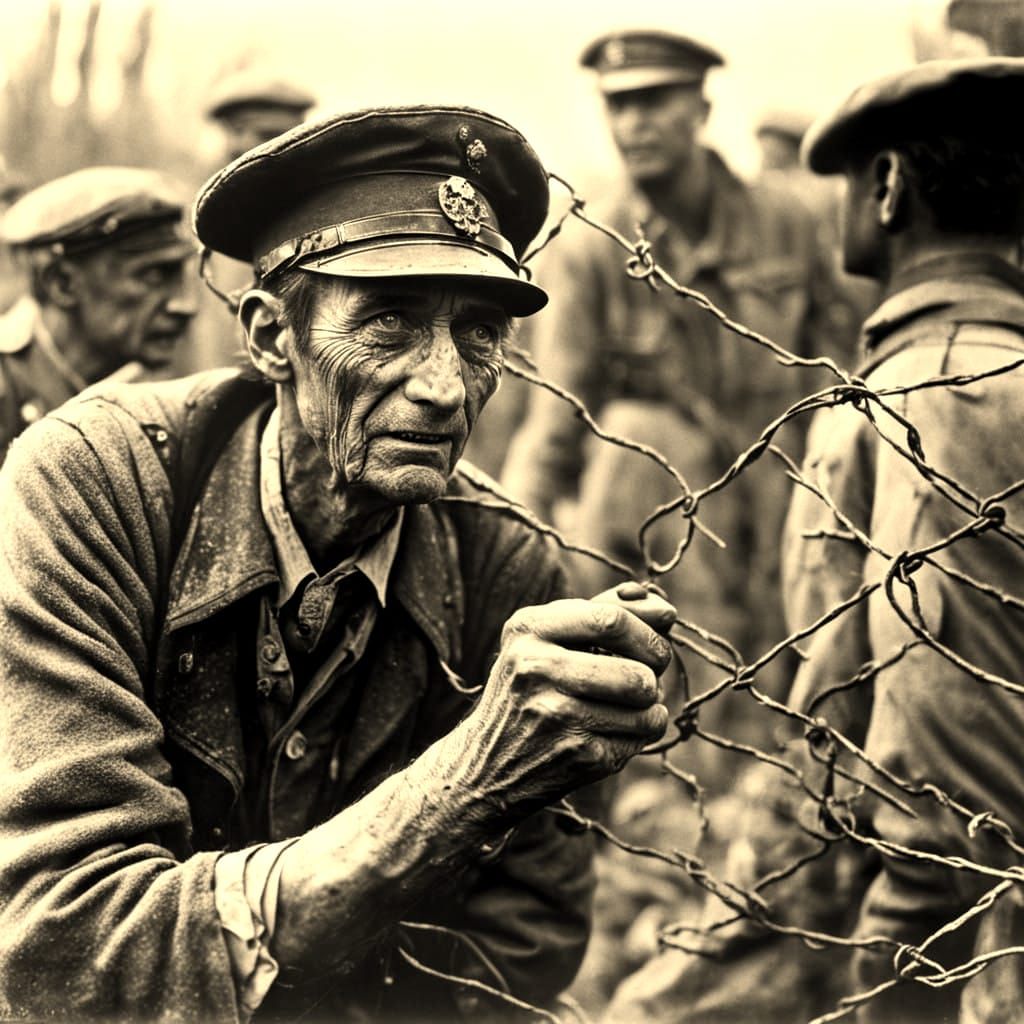 War's Darkest Truth: A Haunting Scene of Deprivation