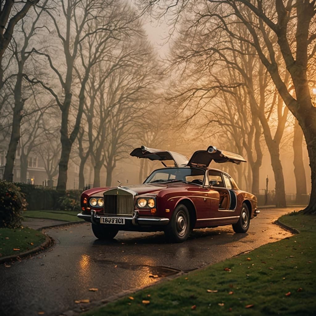 1970 Rolls-Royce Coupe with Gullwing Doors