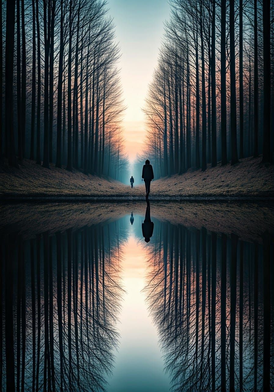 Abstract Dream of Isolation in Split-Infinity, 8K