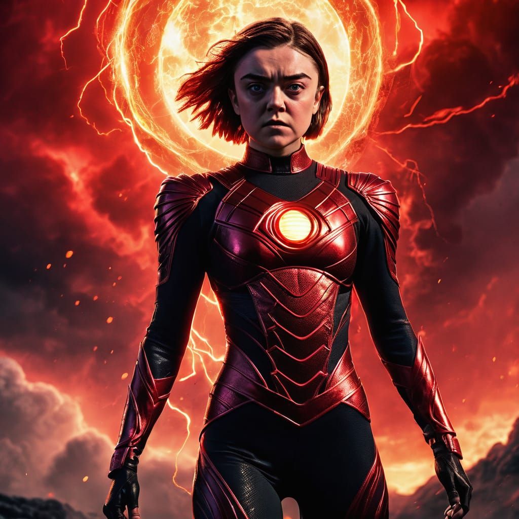 Maisie Williams as Red Lantern