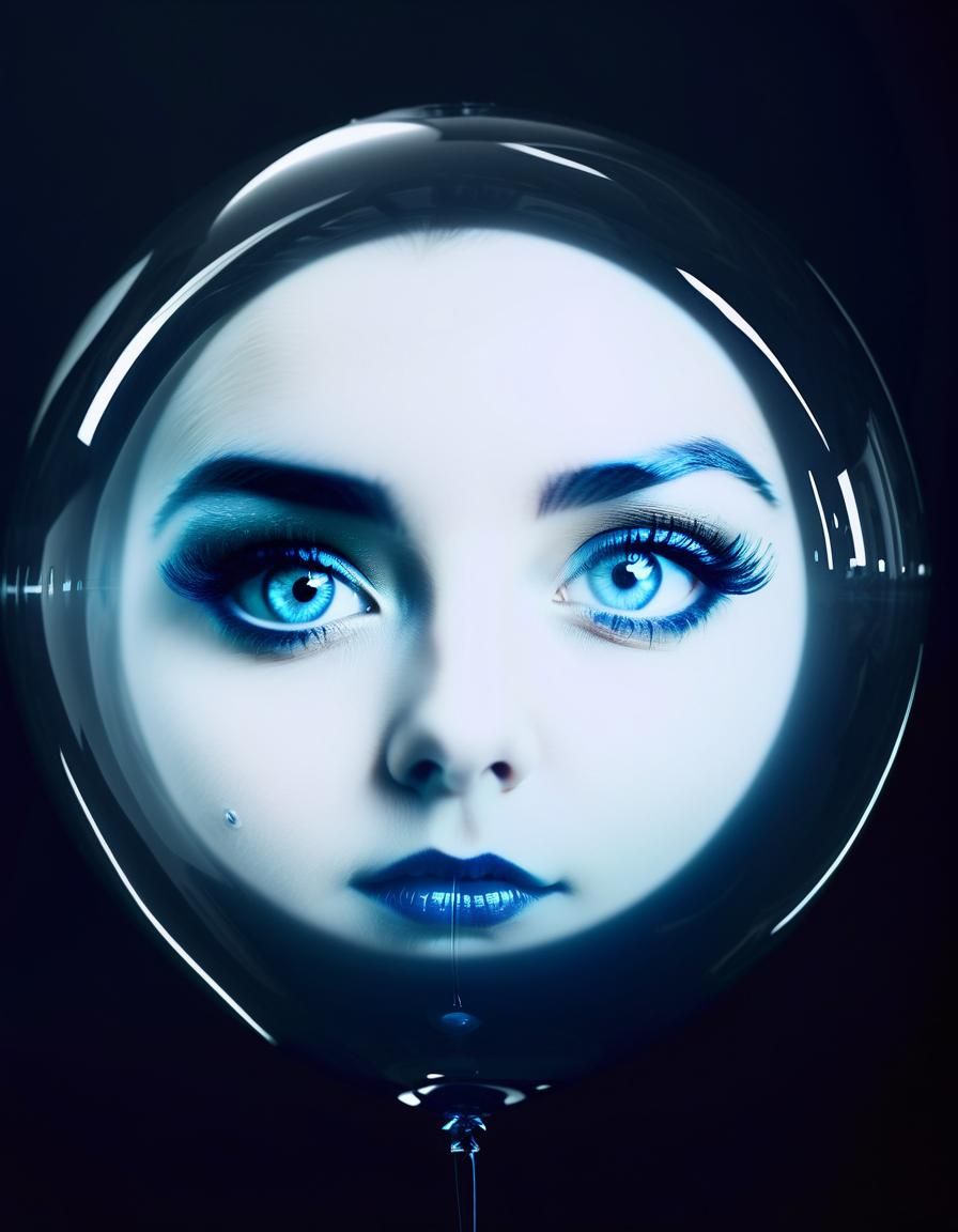 Superfluid Helium Eyes Character Design