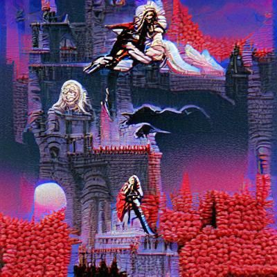 Castlevania AI Image