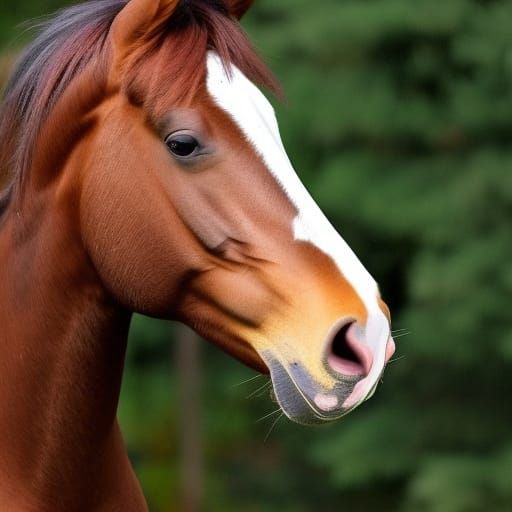 Beautiful Horse Generated by AI