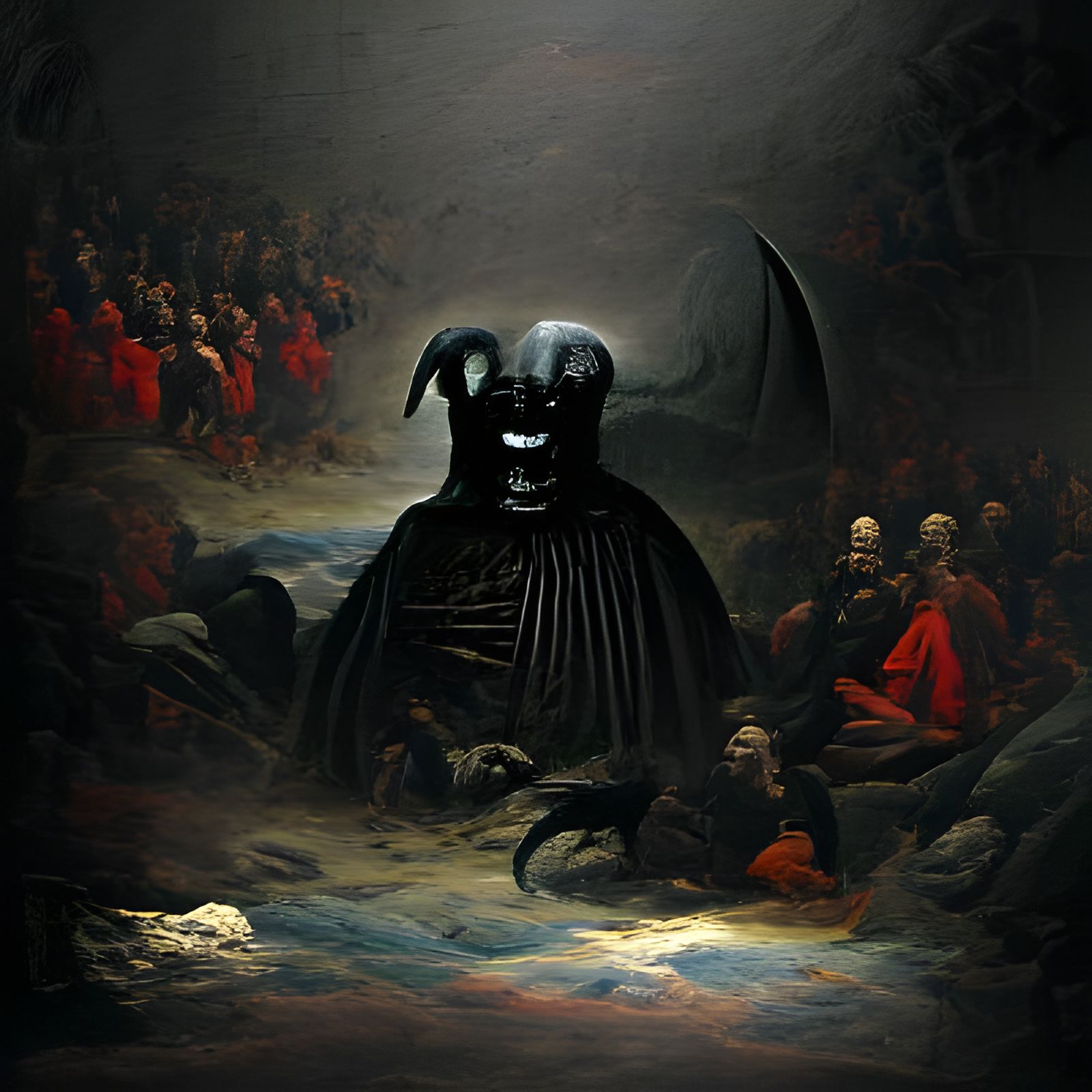 Dark Black Hell: An Embodiment of Evil
