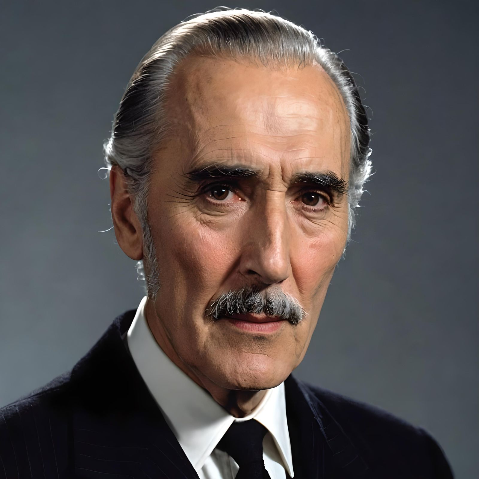 Portrait of Christopher Lee