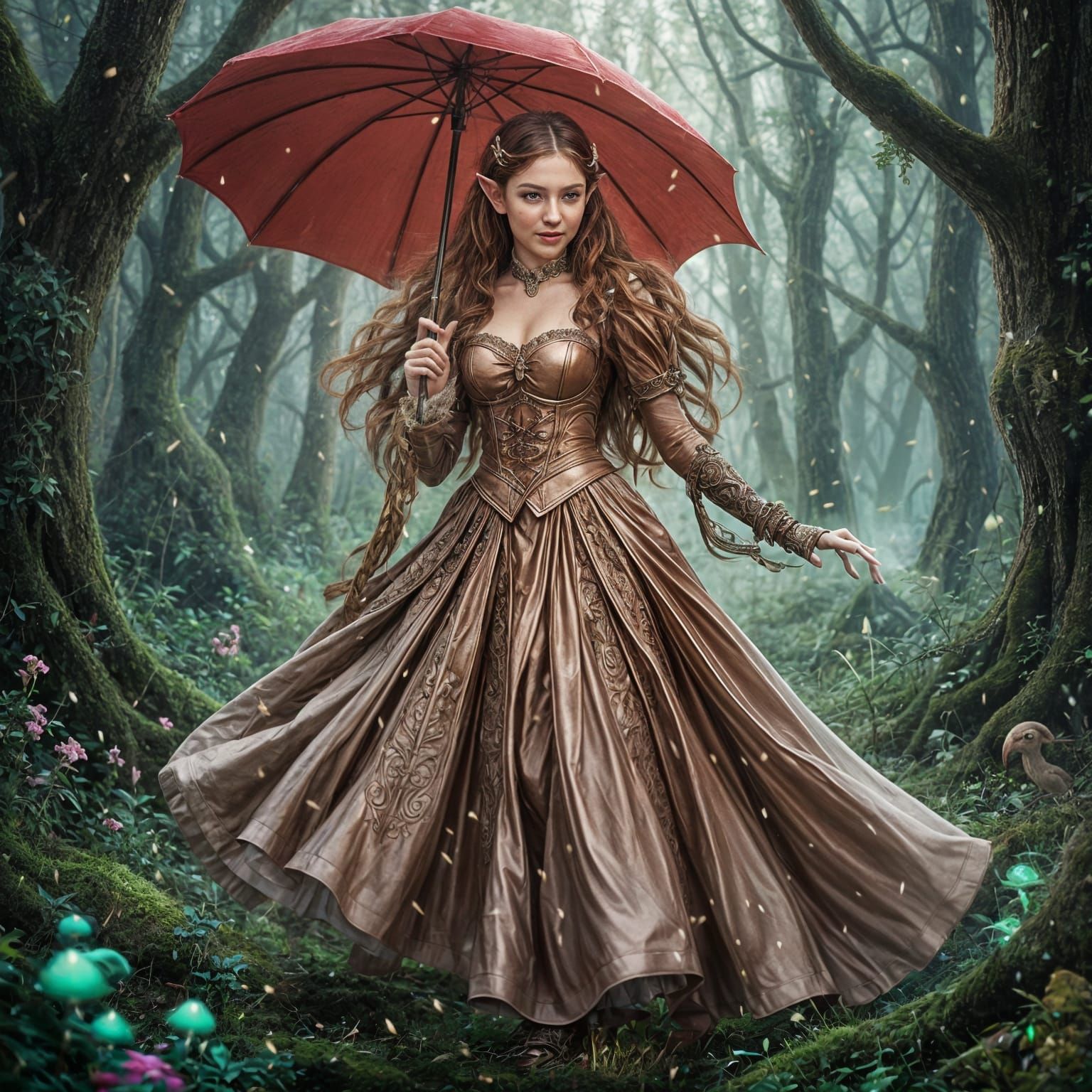 Enchanting Elf Portrait