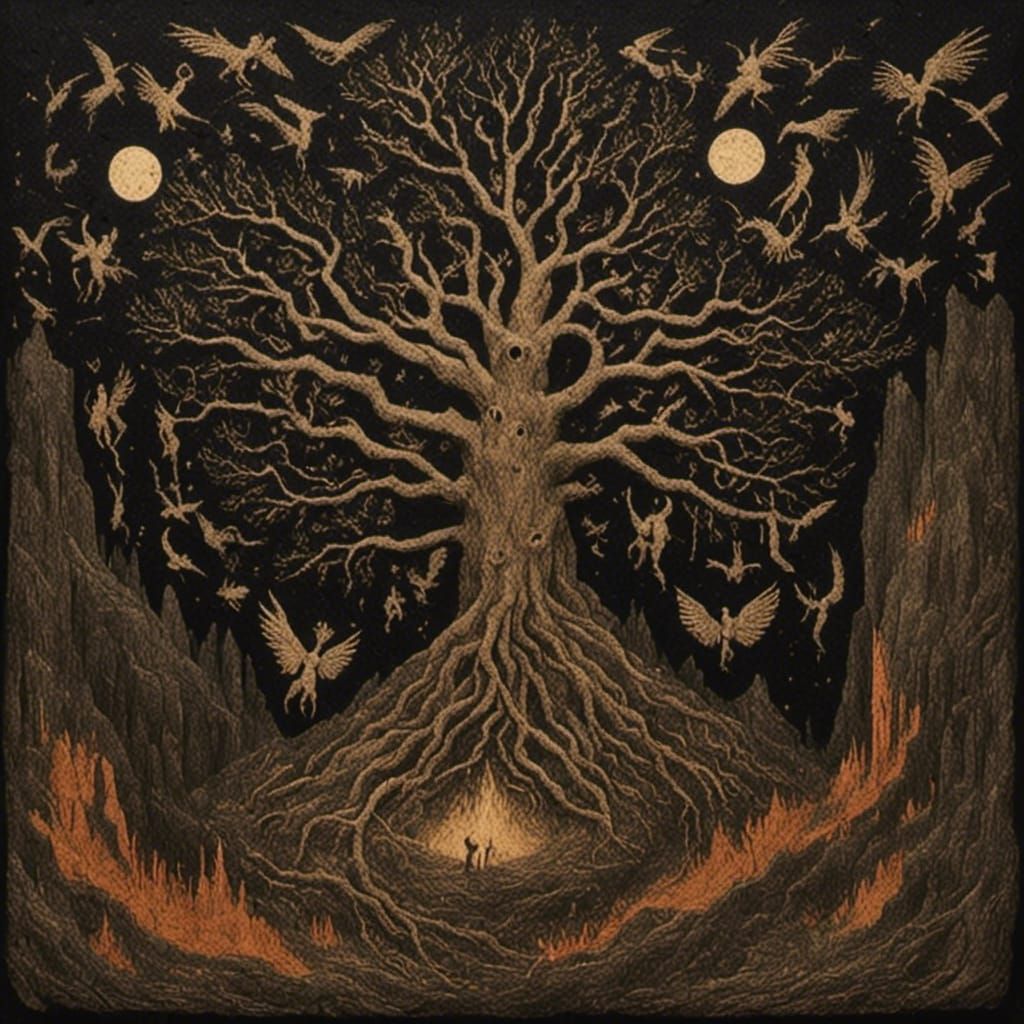 <lora:Stone Age Silhouette:1.0> <lora:Other Worldly:1.0>