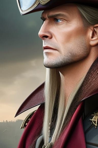 Detailed Pirate Portrait in Artstation Style