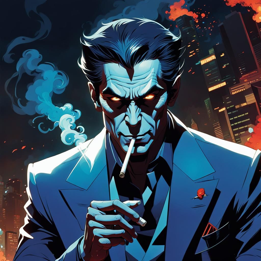 Nightcrawler Smokes in Sinister Ethereal Style