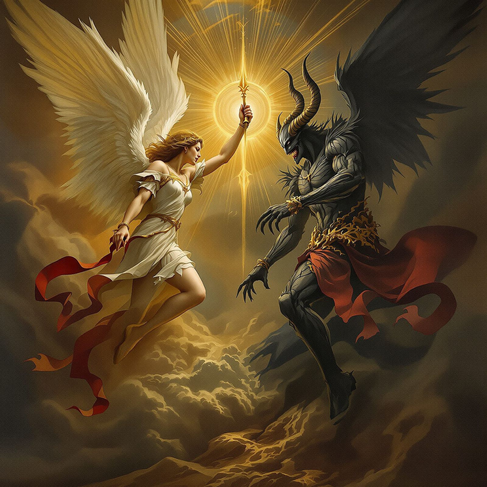 Archangel and Demon Unite to Defeat Evil Powerbrokers in Gol...