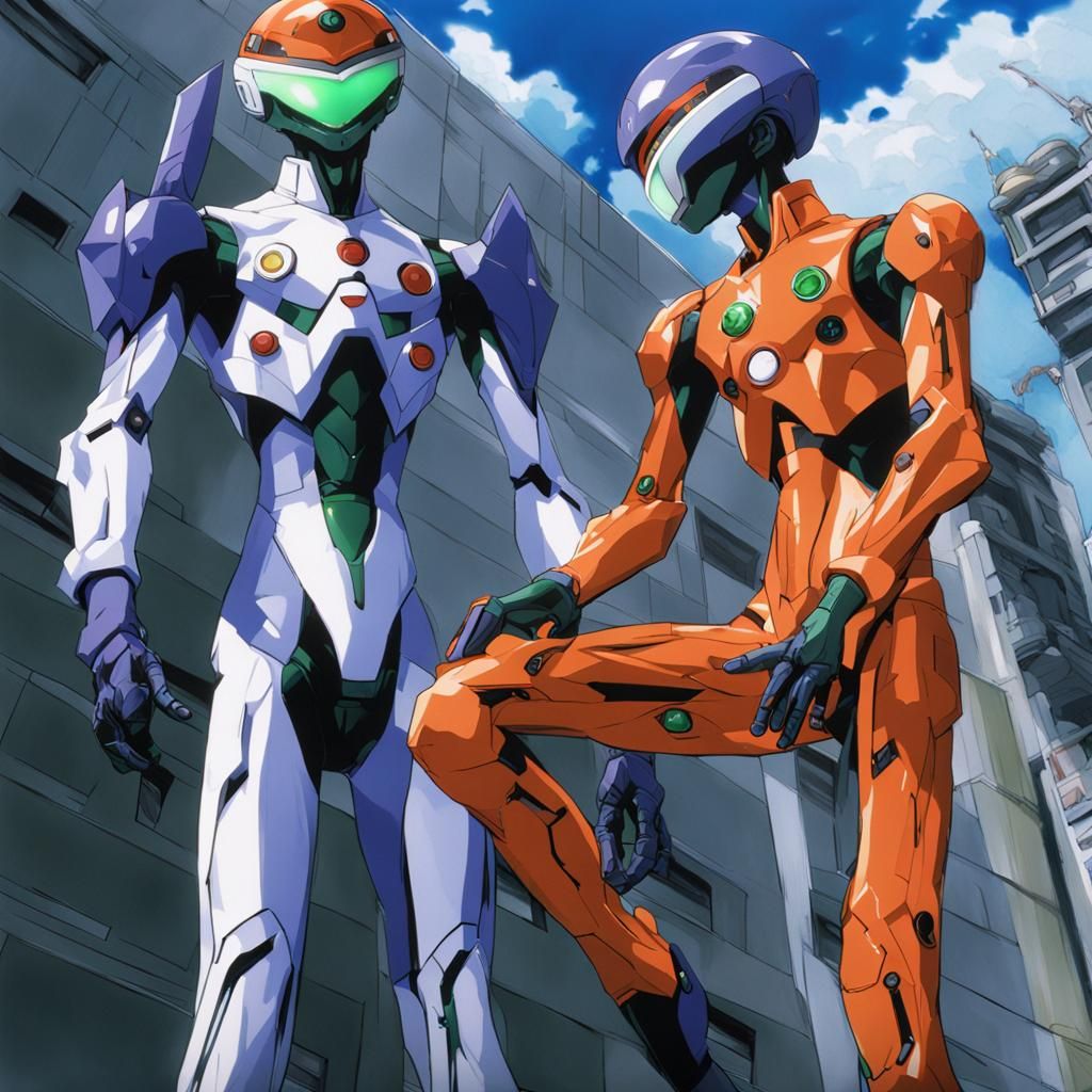 Rei and Shinji: Hyperdetailed Evangelion Plug Suits