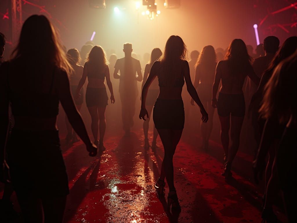 Blood-soaked Dance Club Erupts in Frenzied Rave