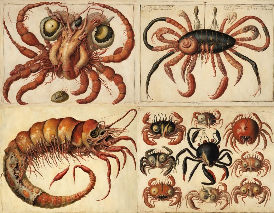 Grotesque Cerebral Abomination in a Meat Landscape