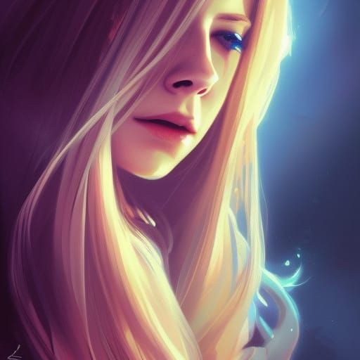 Detailed Portrait with Dynamic Lighting