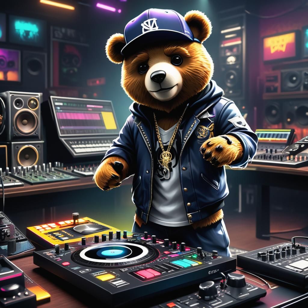 image of a gangster DJ