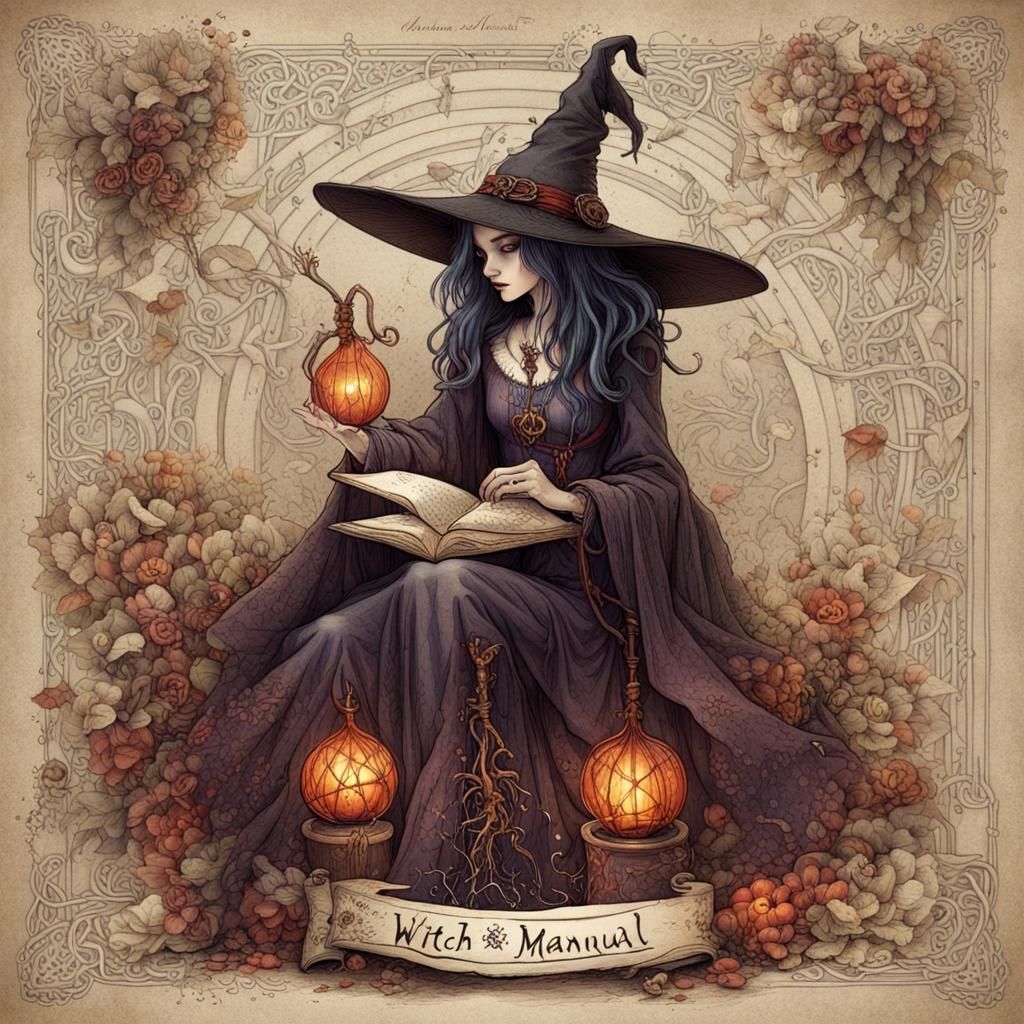 Witches grimoire